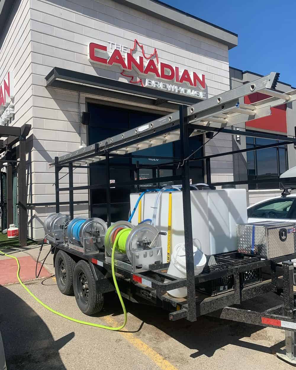 Parkade cleaning image