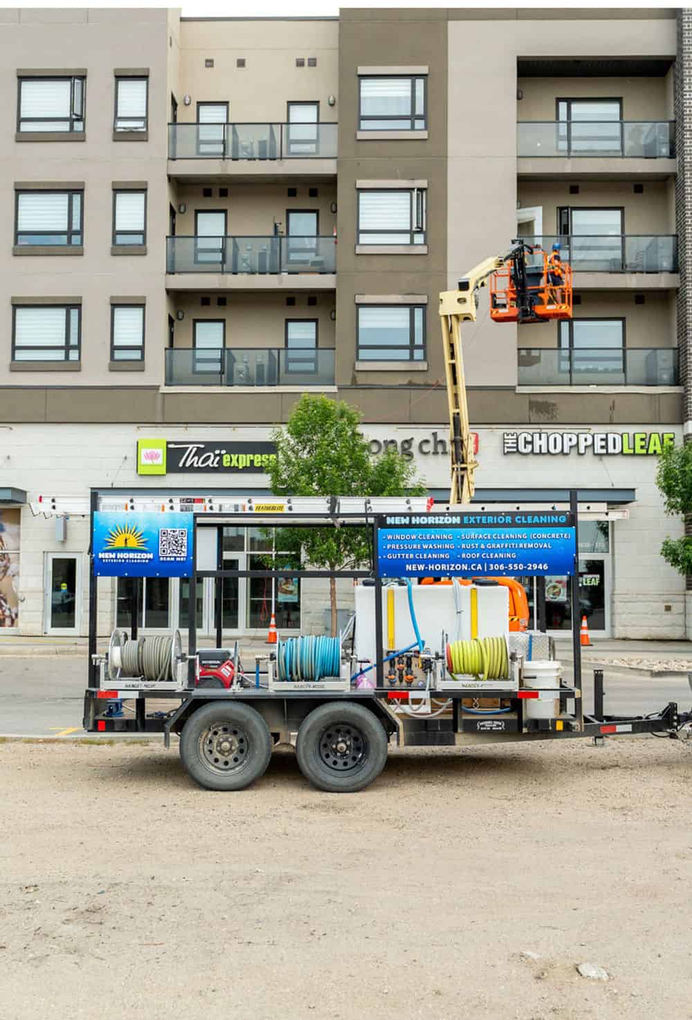 Commercial Pressure washing image